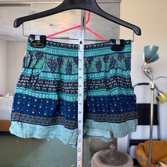 Mossimo Supply Co. Teal and Navy Shorts - Picture 4 of 5